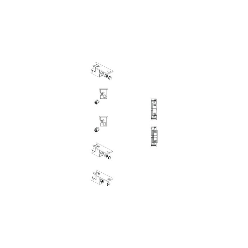 Gâche électrique à encastrer 12/24V ESU900 - IZYX SYSTEM'S
