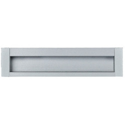 Poignée de meuble coquille rectangulaire en aluminium - HAFELE