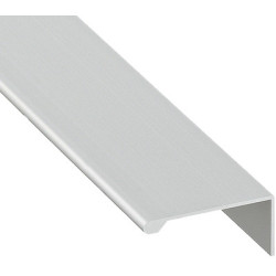 Poignée de meuble aluminium profil en L - HAFELE