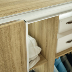 Poignée de meuble aluminium profil en L - HAFELE