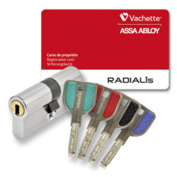 Cylindre européen double entrée RADIALIS varié - VACHETTE ASSA ABLOY