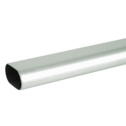 Tube de penderie ovale aluminium - DUVAL BILCOCQ