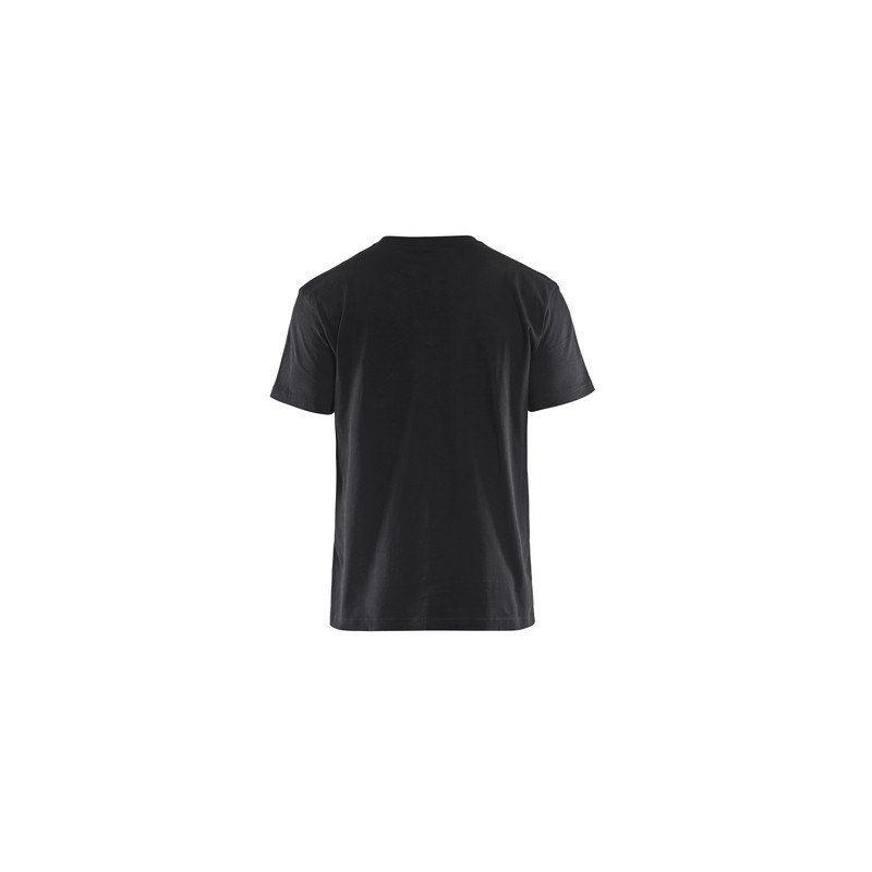 T-shirt col rond bicolore 3379 - BLAKLADER