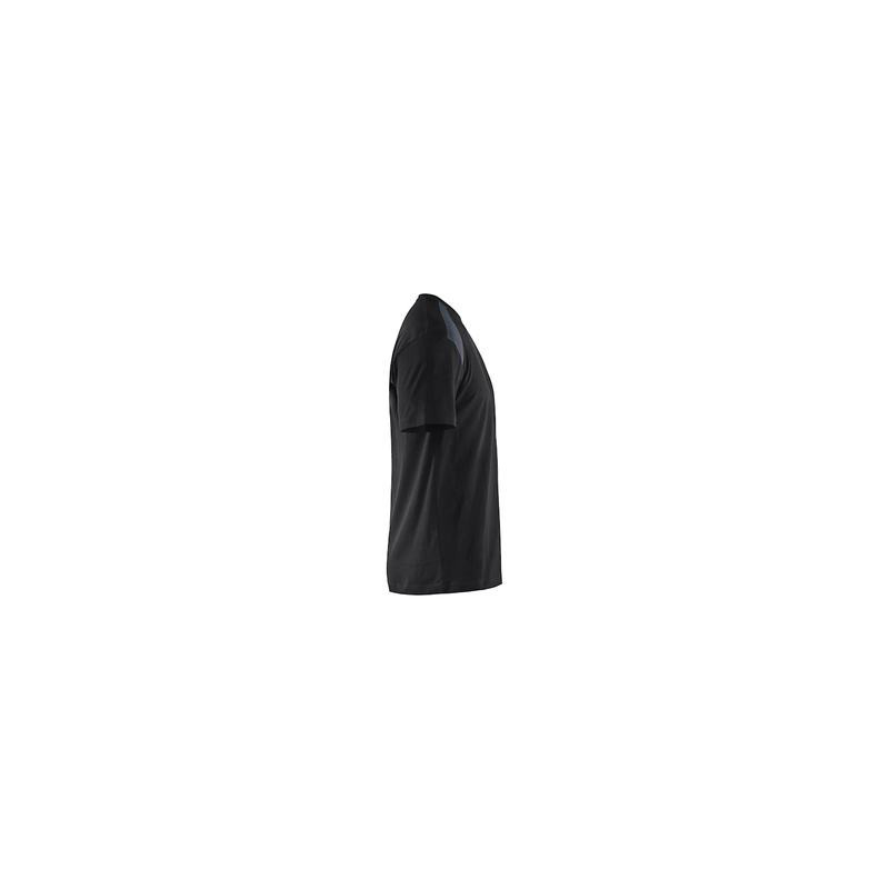 T-shirt col rond bicolore 3379 - BLAKLADER
