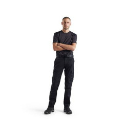 T-shirt col rond bicolore 3379 - BLAKLADER