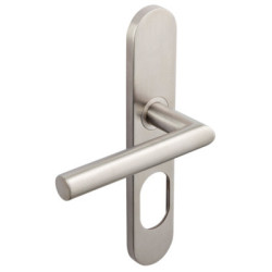 Ensemble sur plaque EA195 LINOX 493/6327 - BEZAULT ASSA ABLOY