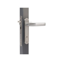 Serrure à encastrer monopoint axe 30 à crochet basculant clé i FIFTYLOCK - LOCINOX