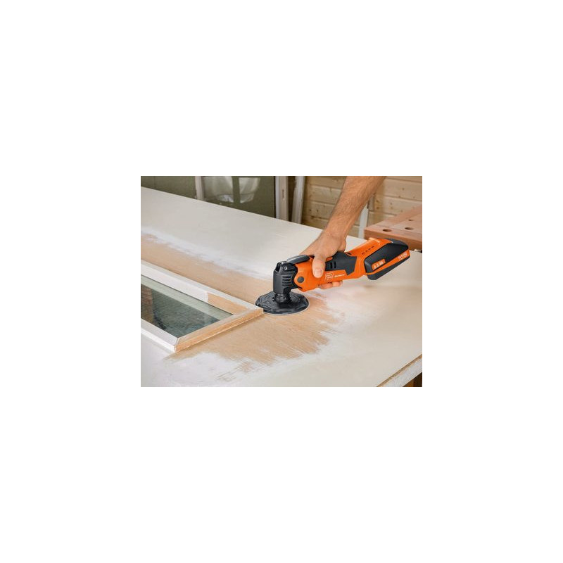 Kit plateau de ponçage rond + 2 feuilles abrasives diamètre 115 mm - FEIN