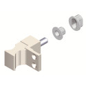 Verrou pour coulissant fixation en applique 6200 argent - CROISEE DS