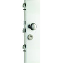 Serrure électrique à encastrer multipoint MULTIBLINDO E-MOTION têtière U - ISEO