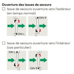 Kit de serrure électrique à encastrer A50 EA70 SVP 6000 - DORMAKABA