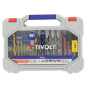 Coffret 60 embouts de vissage et perçage multi-matériaux RANGER - TIVOLY