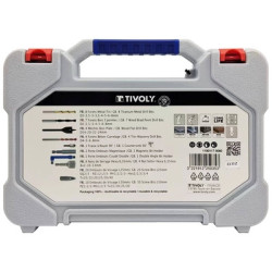 Coffret 60 embouts de vissage et perçage multi-matériaux RANGER - TIVOLY