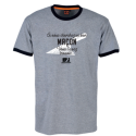 T-shirt Maçon gris chiné - TSD BOSSEUR