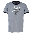T-shirt Plaquiste gris chiné - TSD BOSSEUR