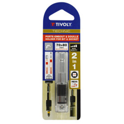 Porte embouts et douille de vissage 2 en 1 - TIVOLY