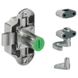Serrure de meuble à crémone à visser SYMO 25CPL - HAFELE