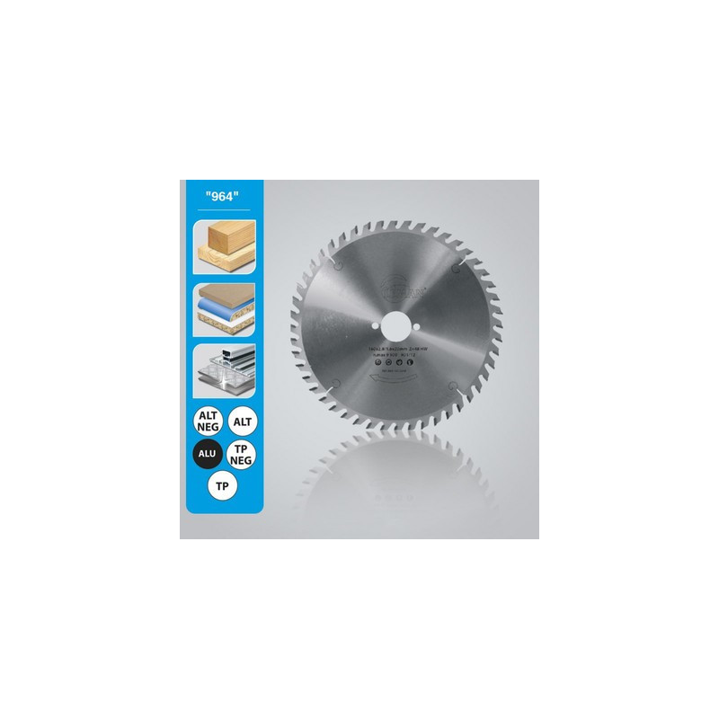 Lame de scie circulaire à bois diamètre 190 mm 964 - LEMAN