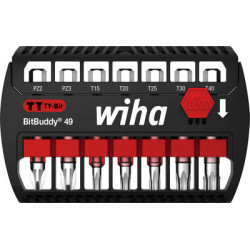Coffret 7 embouts de vissage TY BITBUDDY - WIHA