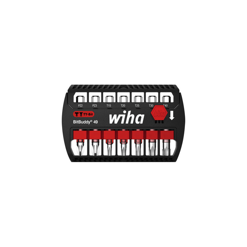 Coffret 7 embouts de vissage TY BITBUDDY - WIHA