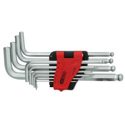 Jeu de 10 clés allen mâles coudées - KS TOOLS