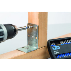 Jeu de 5 embouts de vissage 25 mm T-BIT - WIHA