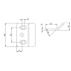Gâche tôle IDEA - ISEO