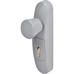 Module extérieur anti-panique à bouton rotatif profil européen FLUID EN5300 - JPM
