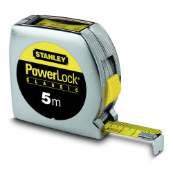 Mètre blocage lecture directe 5x19 POWERLOCK - STANLEY