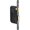 Serrure à encastrer monopoint axe 50 pêne dormant demi- tour MULTIBAT bouts ronds - JPM