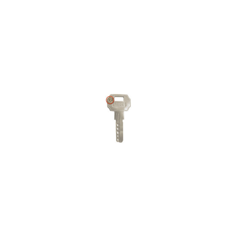 Cylindre européen double entrée roue dentée pour serrure 12217 - LINCE