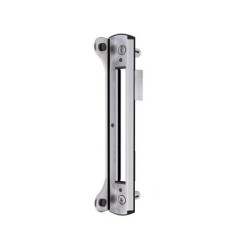 Gâche centrale simple empennage à butée caoutchouc FORTYLOCK - LOCINOX