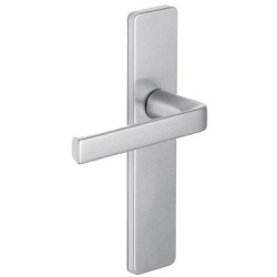 Ensemble sur plaque EA165 KAZA argent - BEZAULT ASSA ABLOY