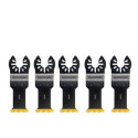 Lot de 5 lames plongeante pour outil multifonction - DEWALT
