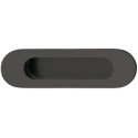Poignée de meuble coquille ovale inox noir - HAFELE