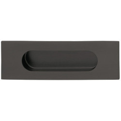 Poignée de meuble coquille rectangulaire inox - HAFELE