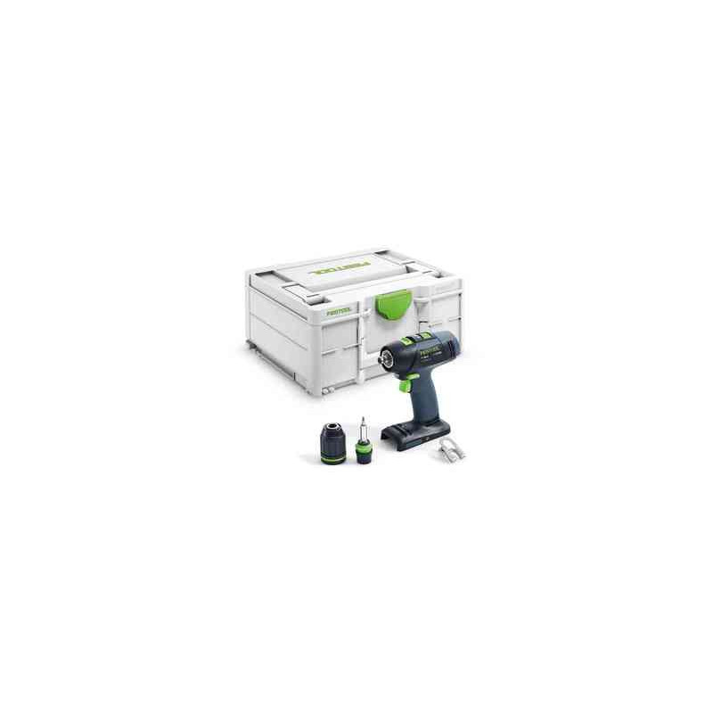 Perceuse visseuse sur batterie 18V T18+3 BASIC (Machine seule) - FESTOOL