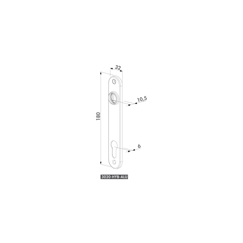 Plaque de propreté - LOCINOX