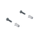 Kit de fixation simple pour poignées aileron ALETA 7060 - ALMA
