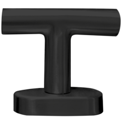 Bouton de crémone inox noir - COGEFERM