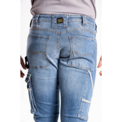 Jeans multi-poches taille haute - RICA LEWIS