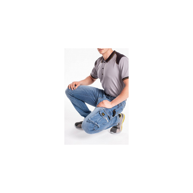 Jeans multi-poches taille haute - RICA LEWIS