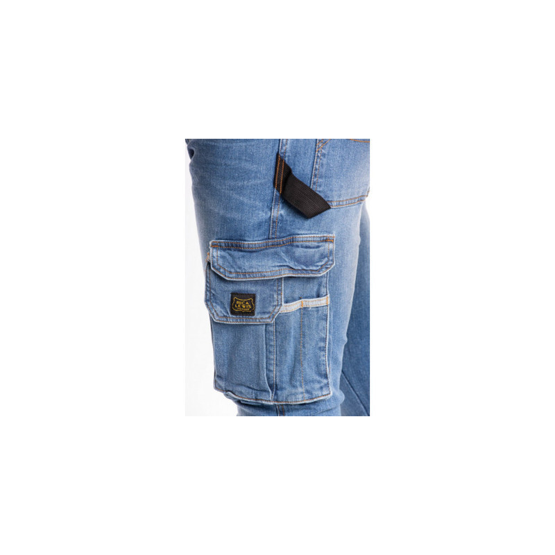 Jeans multi-poches taille haute - RICA LEWIS