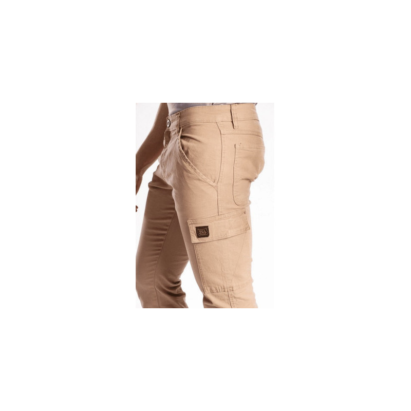 Pantalon charpentier multi-poches taille haute - RICA LEWIS