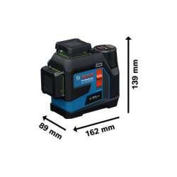 Niveau laser multilignes verte 12V GLL 12V-100-33-CG - BOSCH