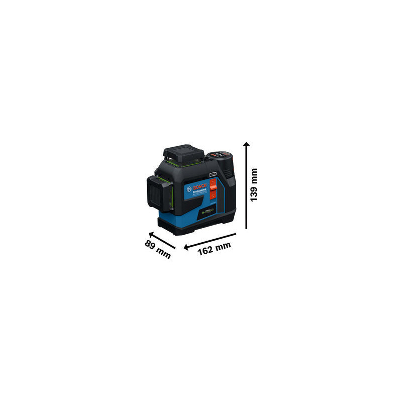 Niveau laser multilignes verte 12V GLL 12V-100-33-CG - BOSCH