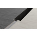 Barre de seuil adhésive extra plate 2700 mm noir - DINAC