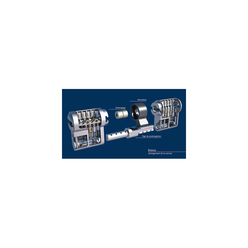 Mallette rallonges MODULAR MHU39/MHU49 - ABUS
