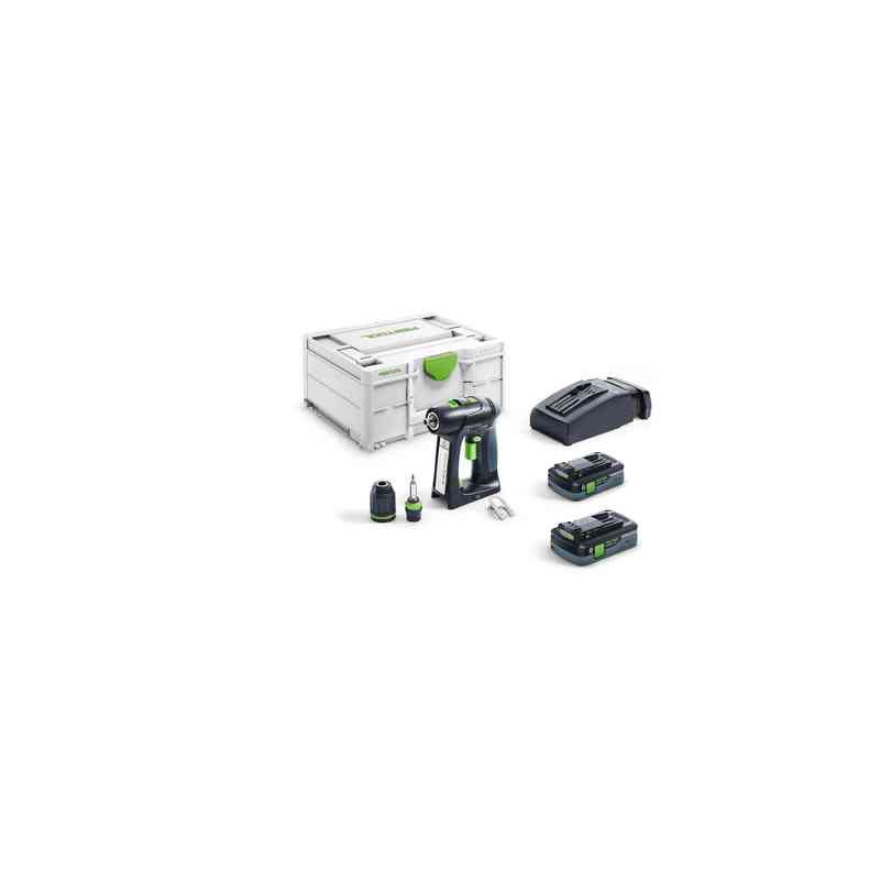 Perceuse visseuse sur batterie C 18 HPC 4.0Ah l-Plus - FESTOOL