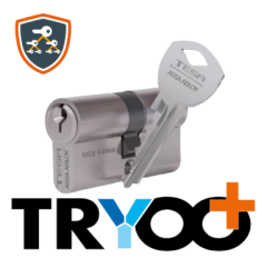 Cylindre européen double entrée T5NG TRYOO PLUS sur organigramme - TESA